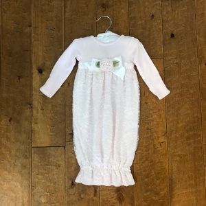 New without tags Light pink with lace Clasix Beginnings Baby Dress